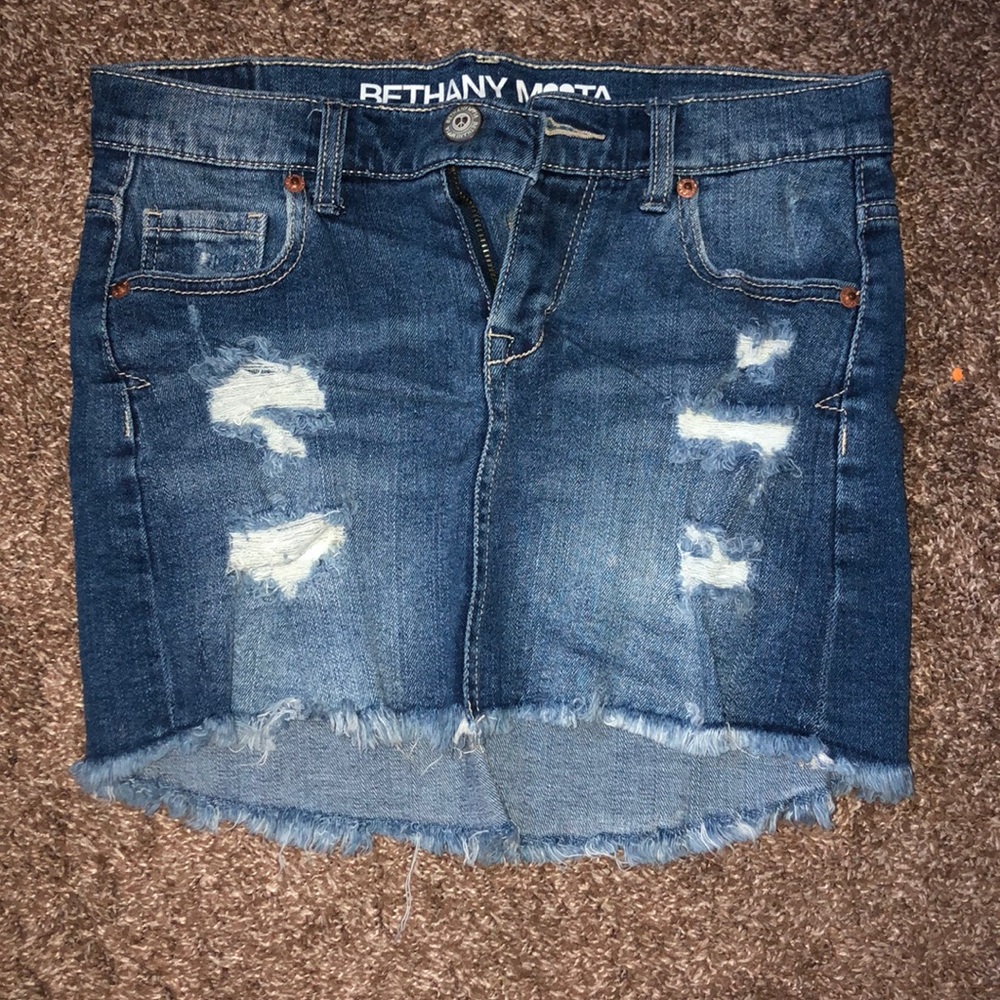 Girls jean skirt